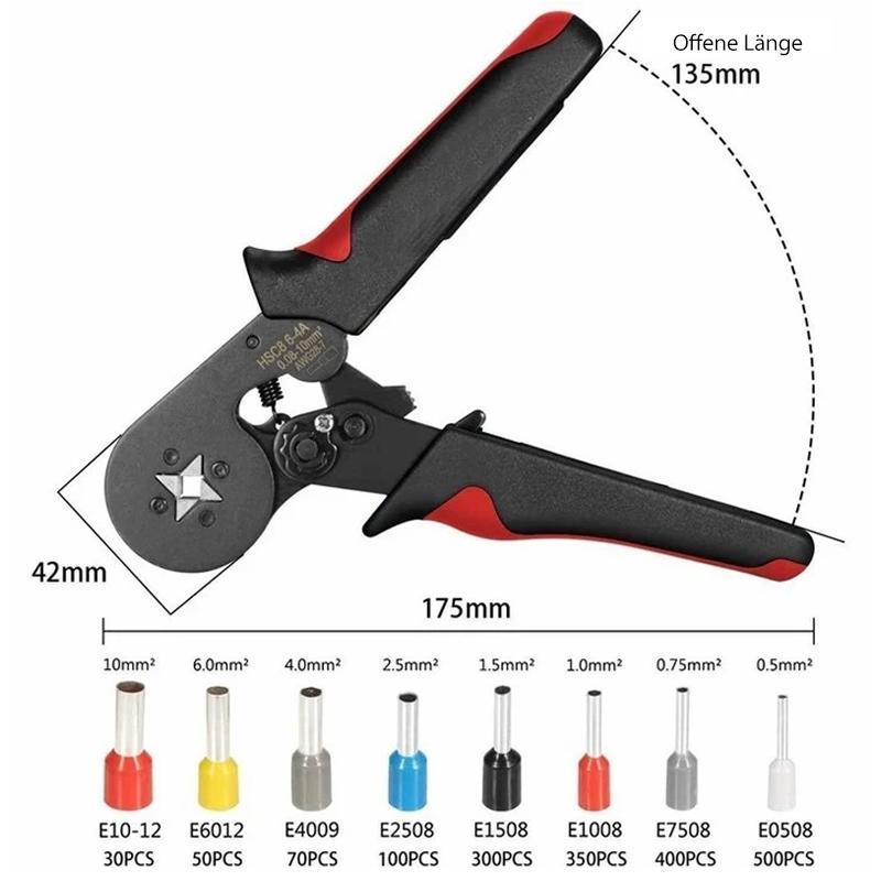 Hochwertiges Ferrule Crimpwerkzeug-Kit