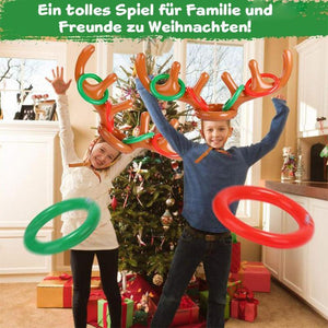 Weihnachtsren-Geweih Ringe-Werfen Spielzeug