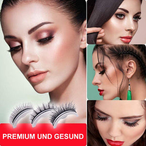 ❤️50 % RABATT⚡Kleberfreie Wimpern in 3 Sekunden zum Anbringen, wasserfeste selbstklebende Wimpern