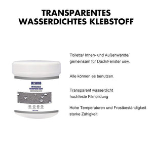 Transparenter wasserdichter Beschichtungsmittel