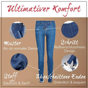 Perfekte Jeans-Leggings