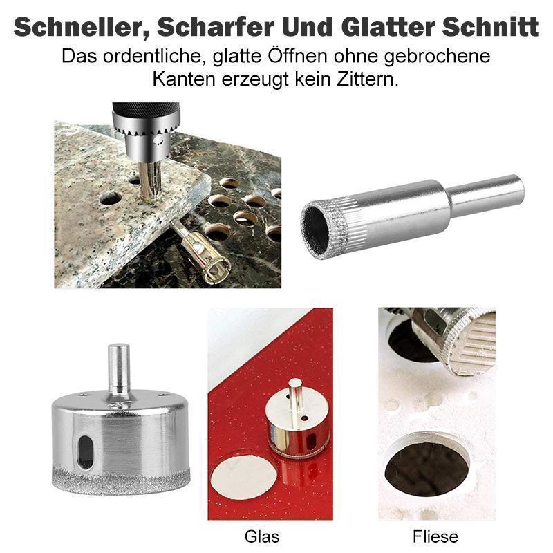 Diamant und Glas Lochöffner (15 STÜCK EINGESTELLT)