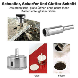 Diamant und Glas Lochöffner (15 STÜCK EINGESTELLT)