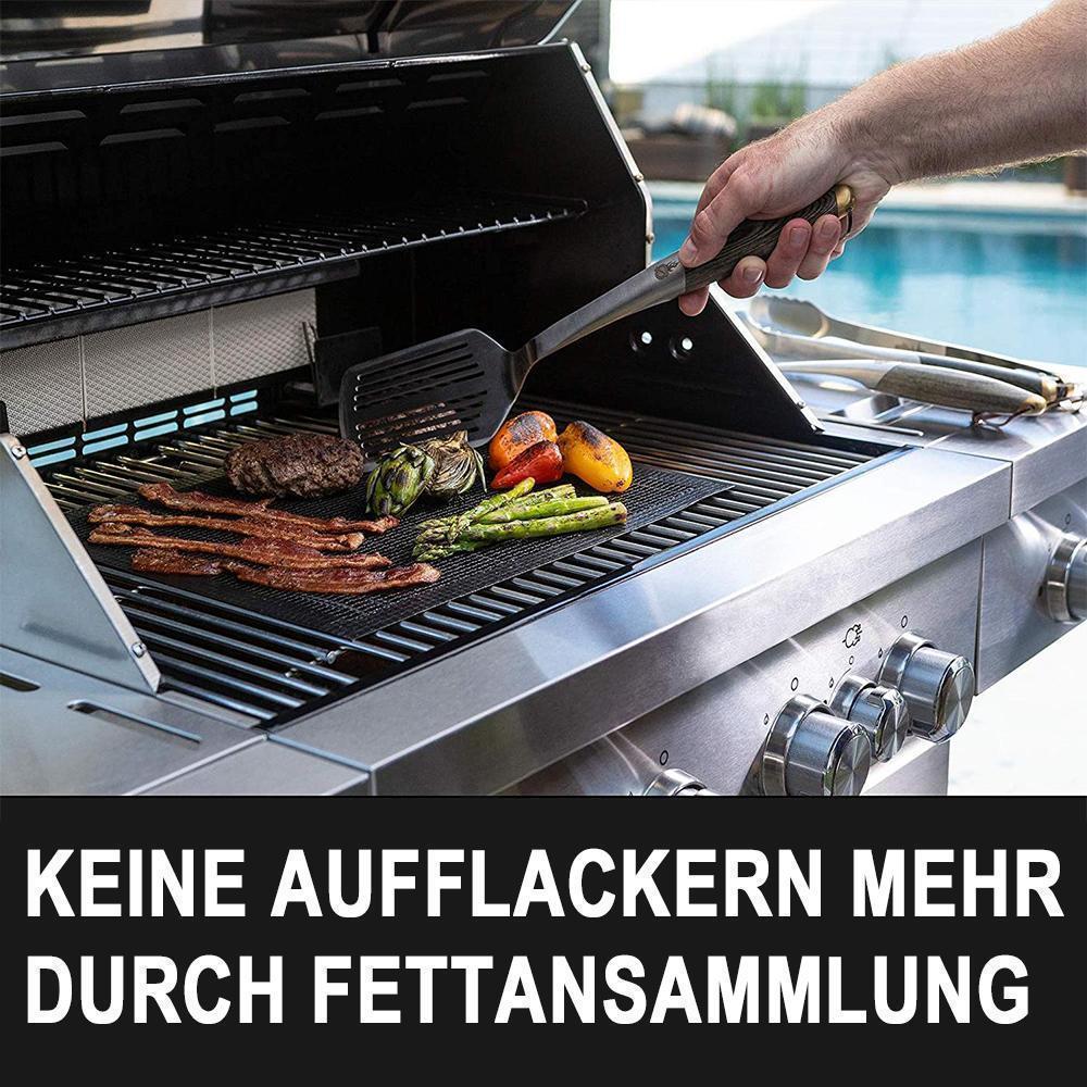 Teflon Netz Grillmatte antihaft wiederverwendbar, eckig 33x40 cm