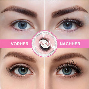 ❤️50 % RABATT⚡Kleberfreie Wimpern in 3 Sekunden zum Anbringen, wasserfeste selbstklebende Wimpern