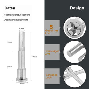 Werkzeug zum Abisolieren und Verdrehen von Drähten